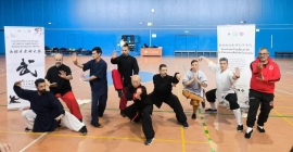 Yantai's praying mantis shines in Spain