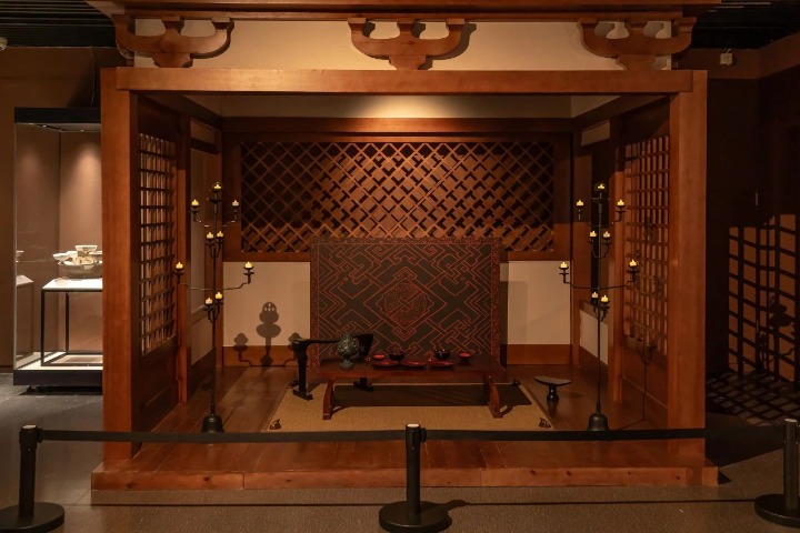 Beijing campus museum exhibition reveals Han Dynasty life