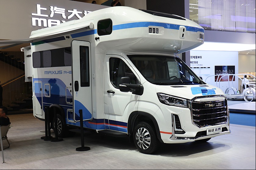 SAIC Maxus launches RV exports