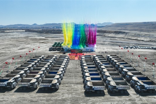 Driverless trucks show way of future transport