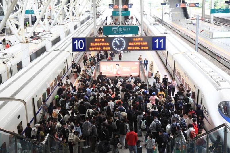 Cross-regional trips in China touch 180m per day, up 5.4%