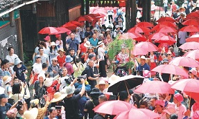 Longji Terraces folk festival helps boost culture, tourism integration