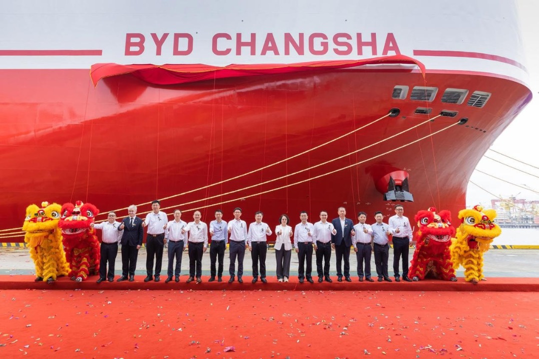 BYD takes delivery of 6th vehicle carrier to support export growth