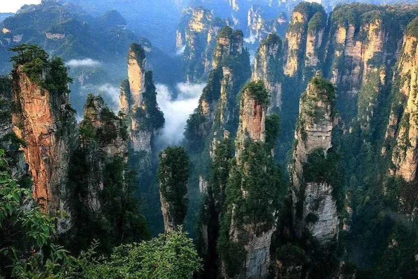 China's Zhangjiajie scenic area closes temporarily due to heavy rainfall