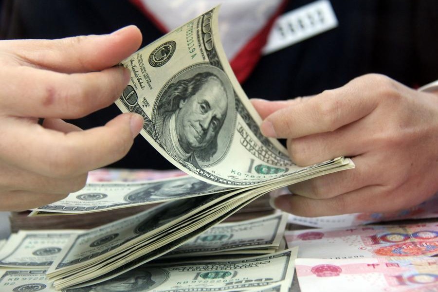 China's forex reserves up to highest level in almost a decade