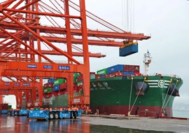Xiamen-India direct shipping route opens