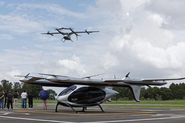 China-made ton-class eVTOL delivered