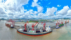 Zhoushan port bonded zone achieves record growth in foreign trade