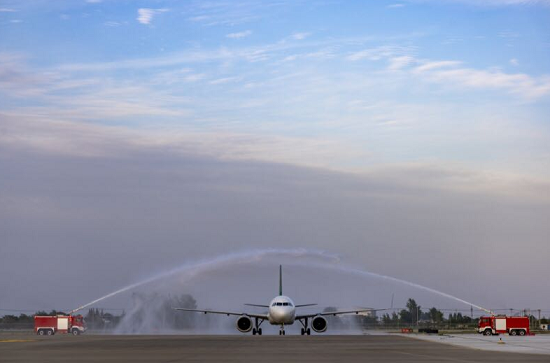 Direct flight route between Yangzhou-Taizhou region and Osaka opens