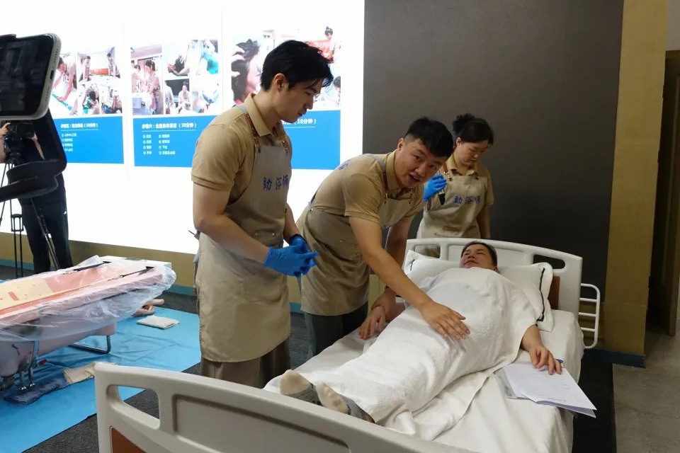 Nanotech makes bathing elderly safer and easier