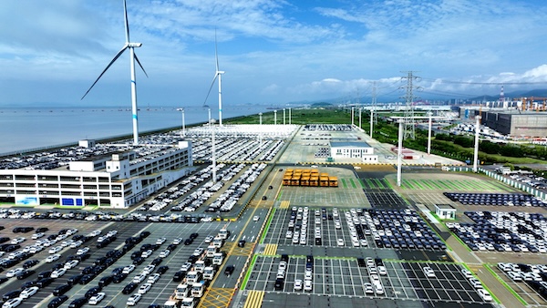 Ningbo's auto exports zoom ahead as global demand surges