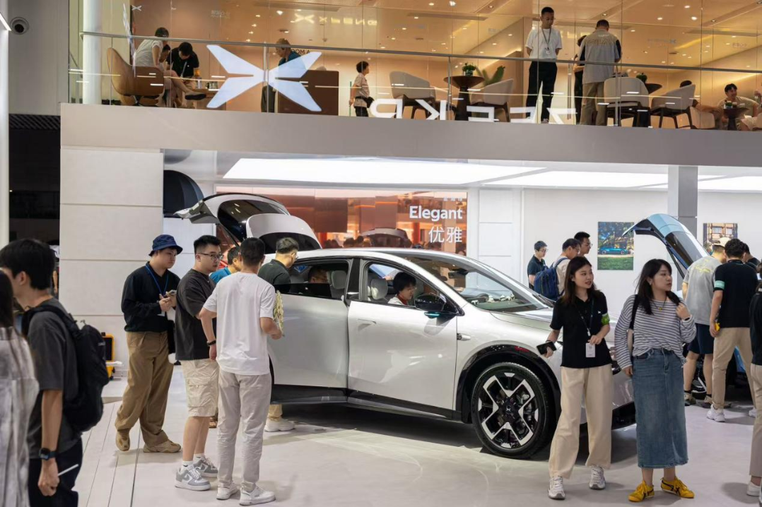 XPeng sets new monthly record in August