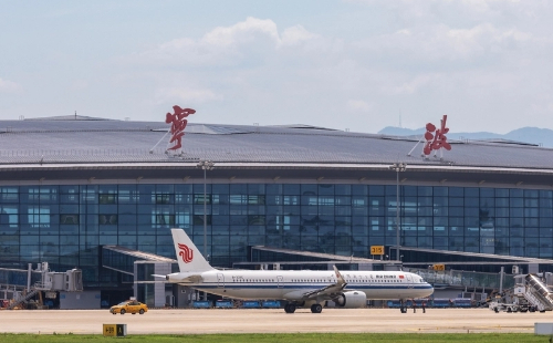 Ningbo airport sees increasing imports in Jan-July