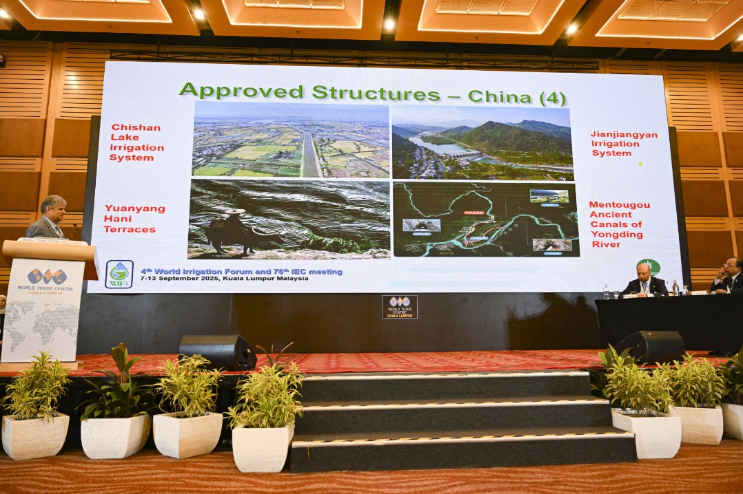 Four Chinese sites added to World Heritage Irrigation Structures list