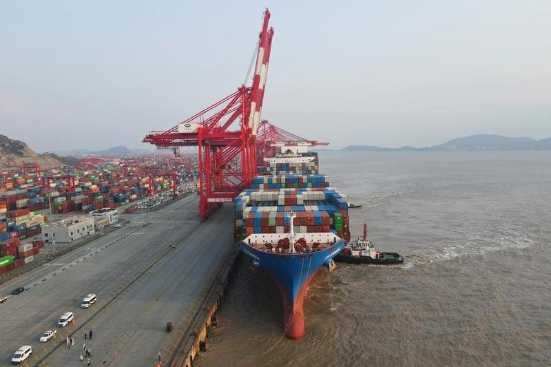 Yangshan Special Comprehensive Bonded Zone boosts foreign trade, innovation