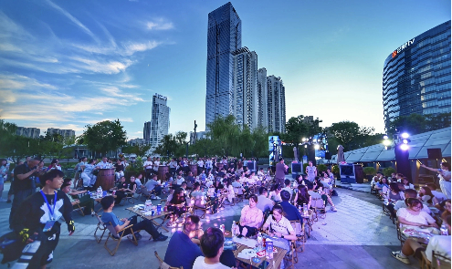 NETDA Beer Music Carnival lights up night of Qixi Festival