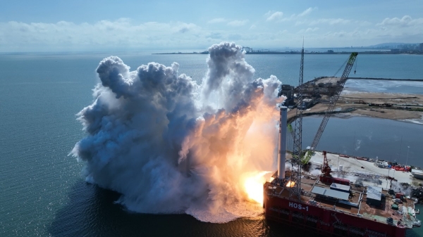 China's Space Pioneer sets new rocket thrust record