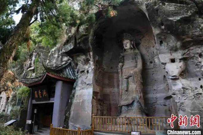 Ancient grottoes thrive via innovative measures