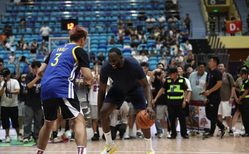 NBA star Draymond Green ignites basketball finals in China's Quzhou