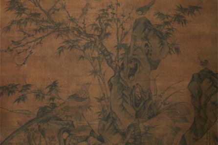 Yuan Dynasty painting captures nature with ink and color