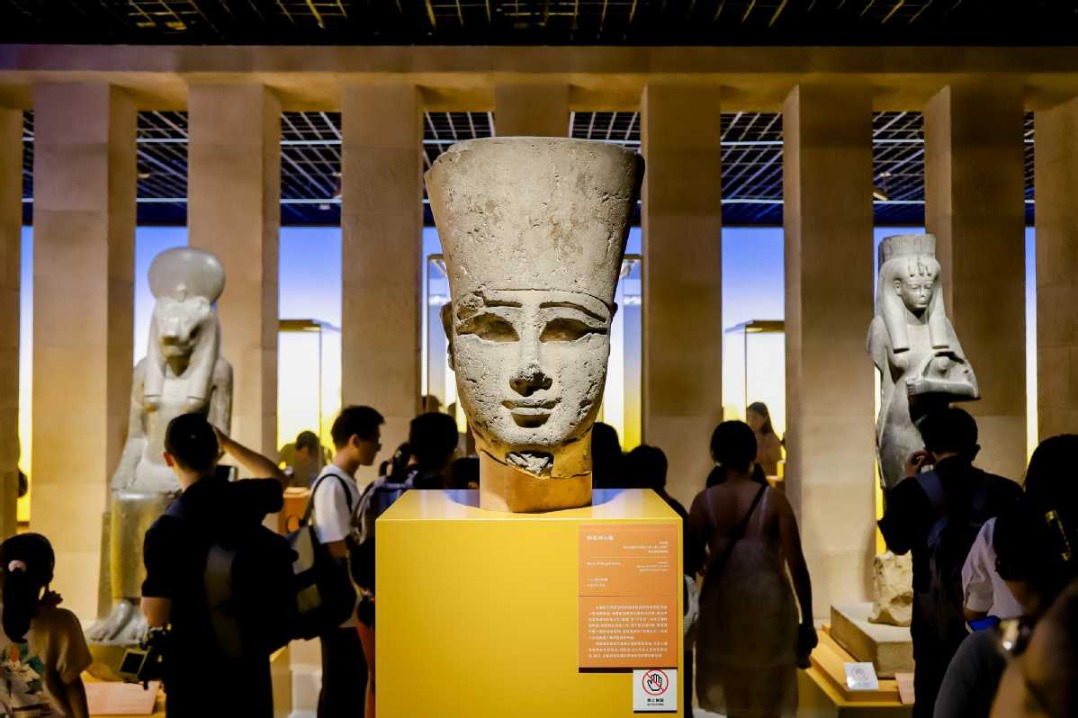 Shanghai Museum celebrates final 168 hours of ancient Egypt exhibition