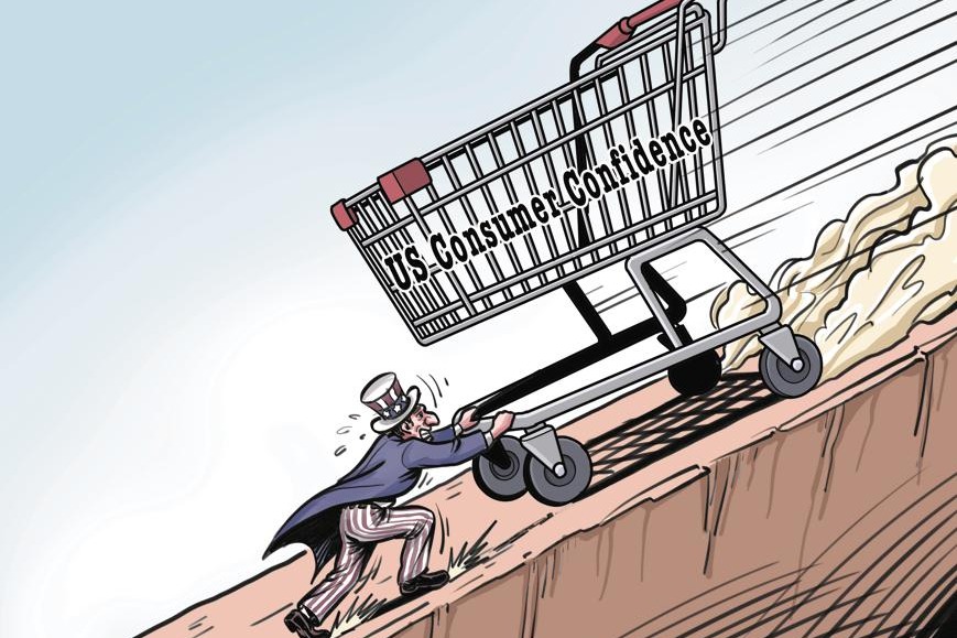 US consumer confidence hits lowest level since April