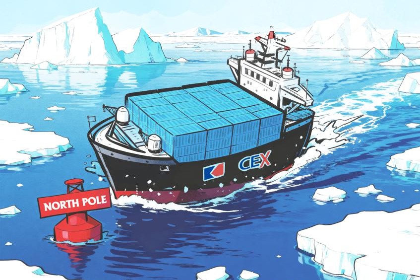 China-Europe Arctic Express sets sail