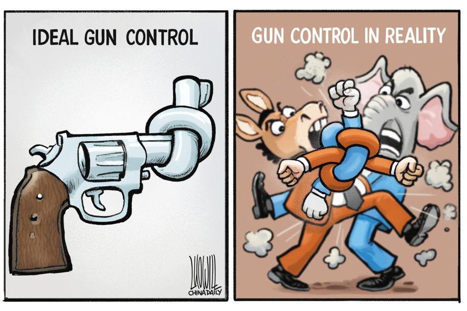 Ideal gun control vs gun control in reality