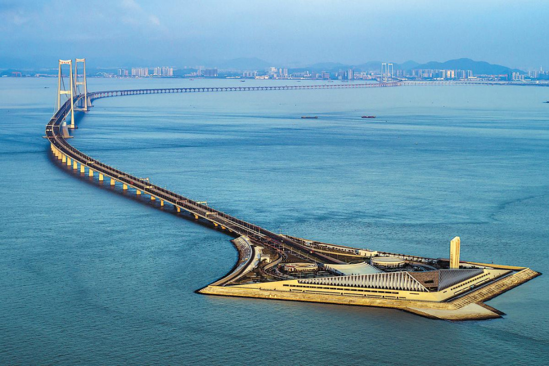 Artificial island to begin tourism trial operation