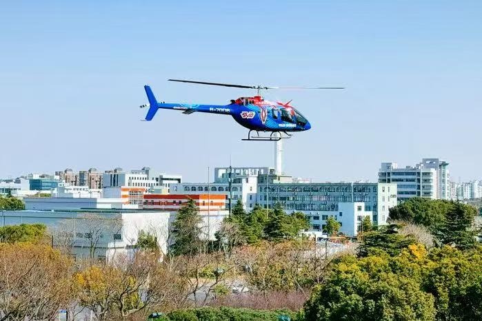 Shanghai advances low-altitude transport with test flights, new routes