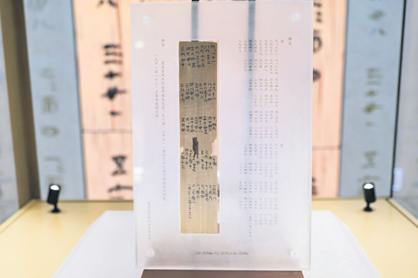 Slips unearthed at Liye archaeological site dig into details of Qin life