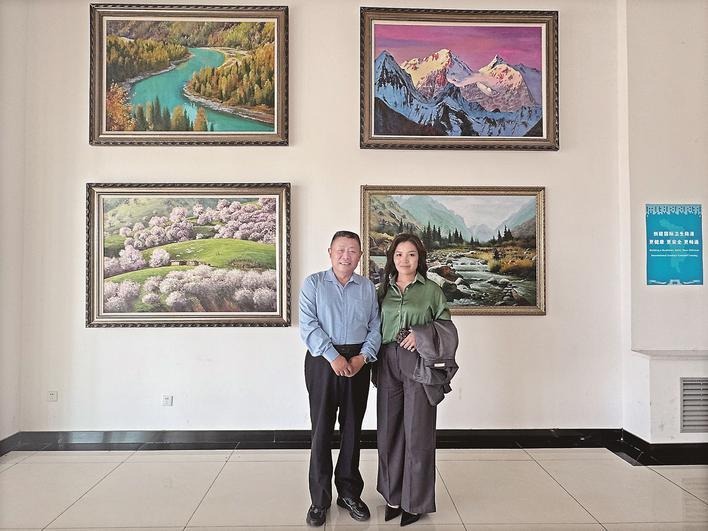 Ice cream machine bridges friendship between Taizhou, Kazakhstan