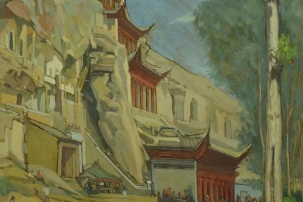 Hebei exhibition traces artistic journey of 'guardian of Dunhuang'