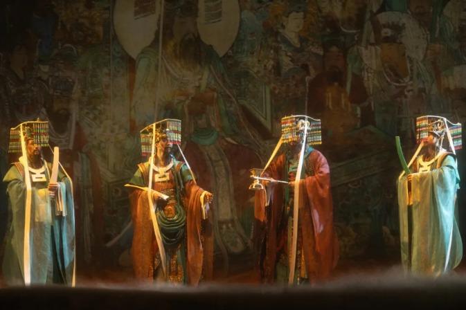 Dance drama brings ancient murals to life