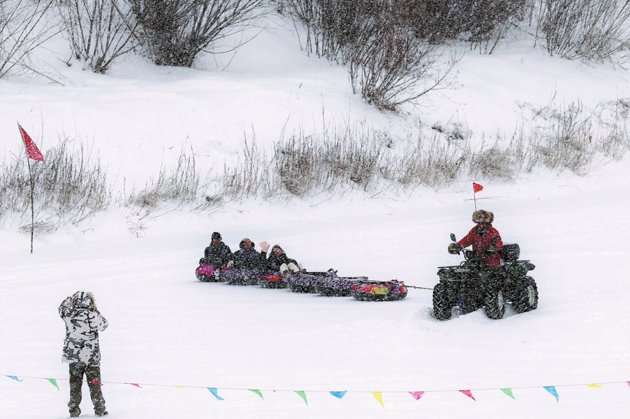 Shivering with delight as winter tourism season begins early