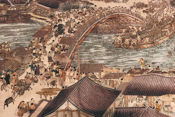 A miracle woven in silk