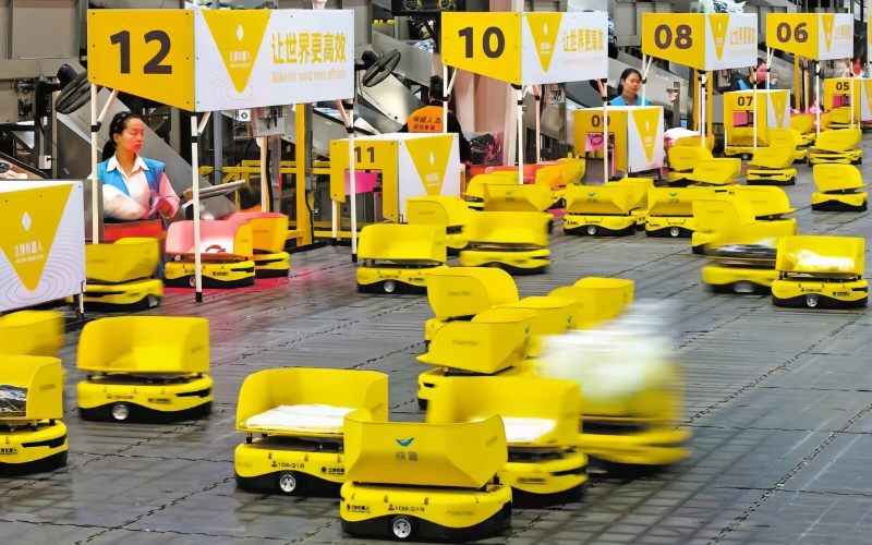 Express delivery races ahead in Zhejiang