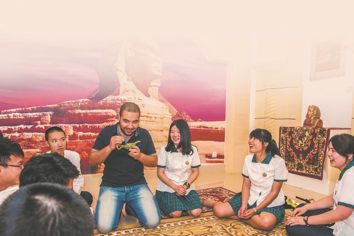 Meeting the world on campus