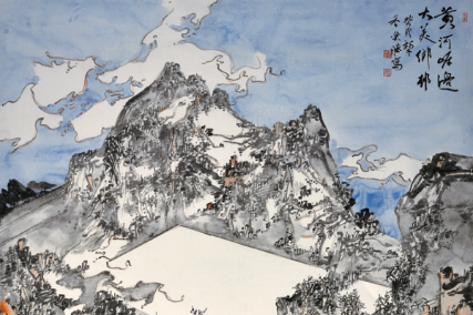 Landscapes highlight artist's pursuit of classical Chinese painting