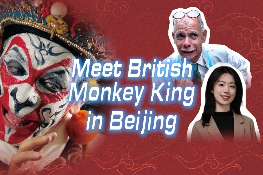 Meet British Monkey King in Beijing