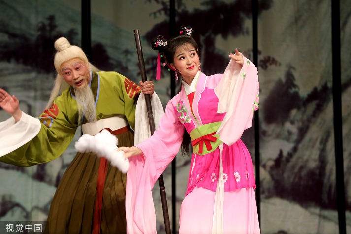 Huangmei Opera: An operatic art that has evolved from the ballads sung by women while picking tea leaves