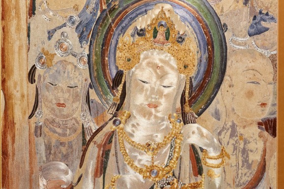 Embroidery converses across centuries