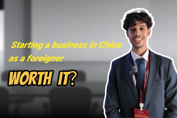 A young entrepreneur finds opportunity in China