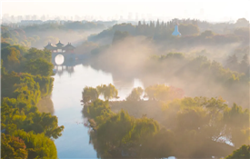 Ethereal beauty: Yangzhou in the mist