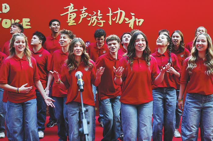 US children's choir brings message of hope and unity