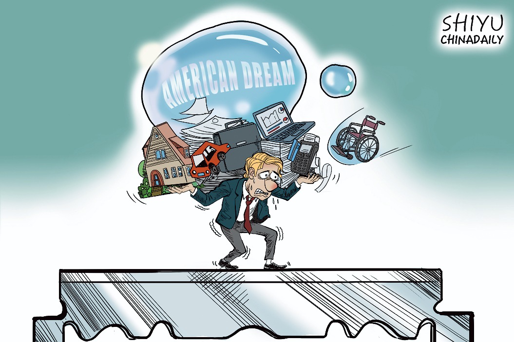 'American Dream' turns a burden