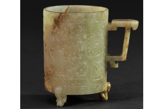 Ancient jade wine vessel meets Major Cold