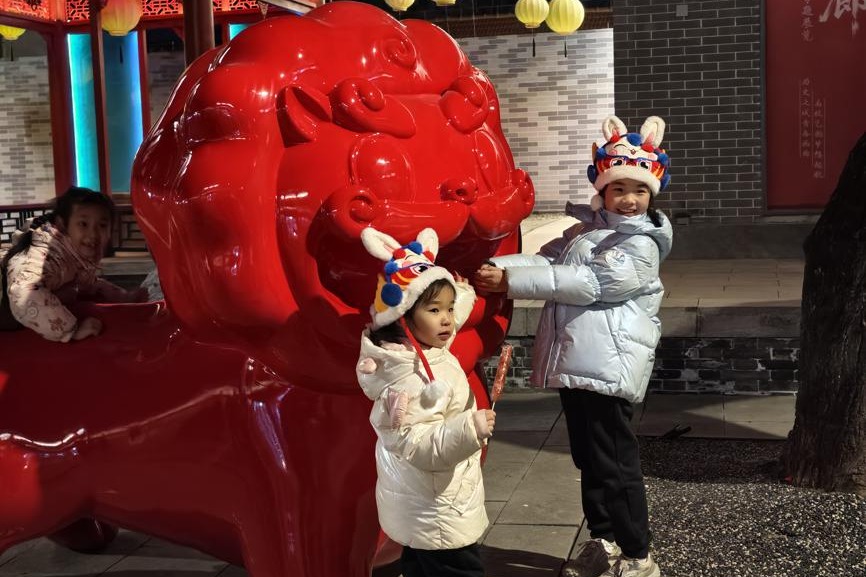 Historic Wanping town in Beijing shines anew ahead of Spring Festival