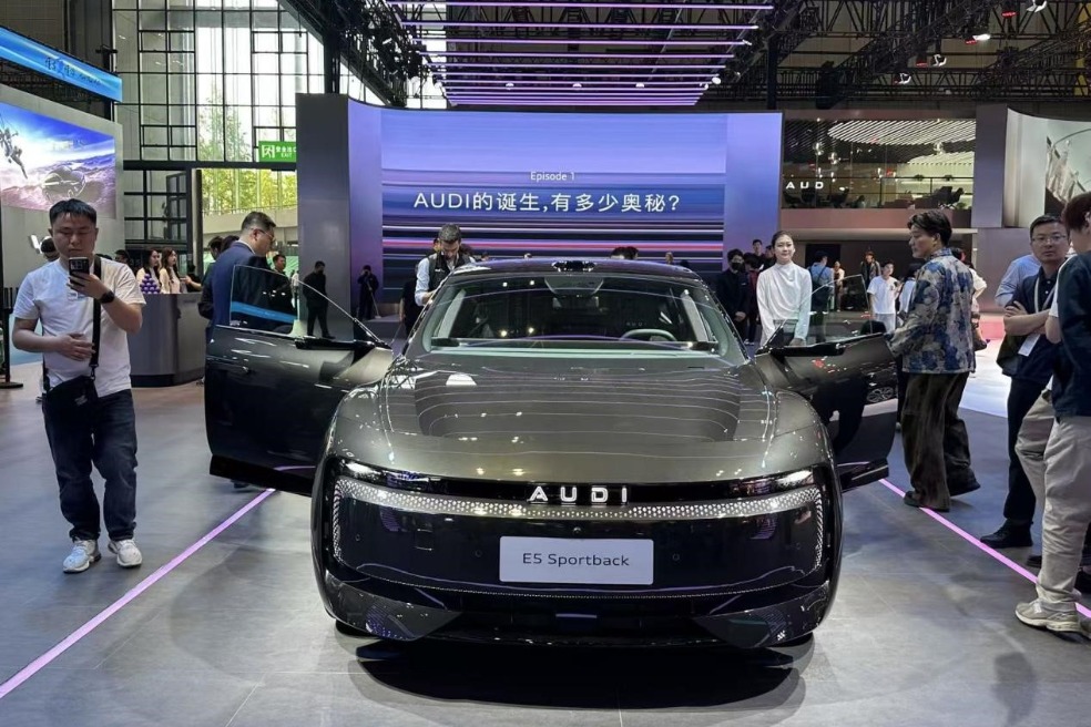 Audi, SAIC to codevelop more EVs for China