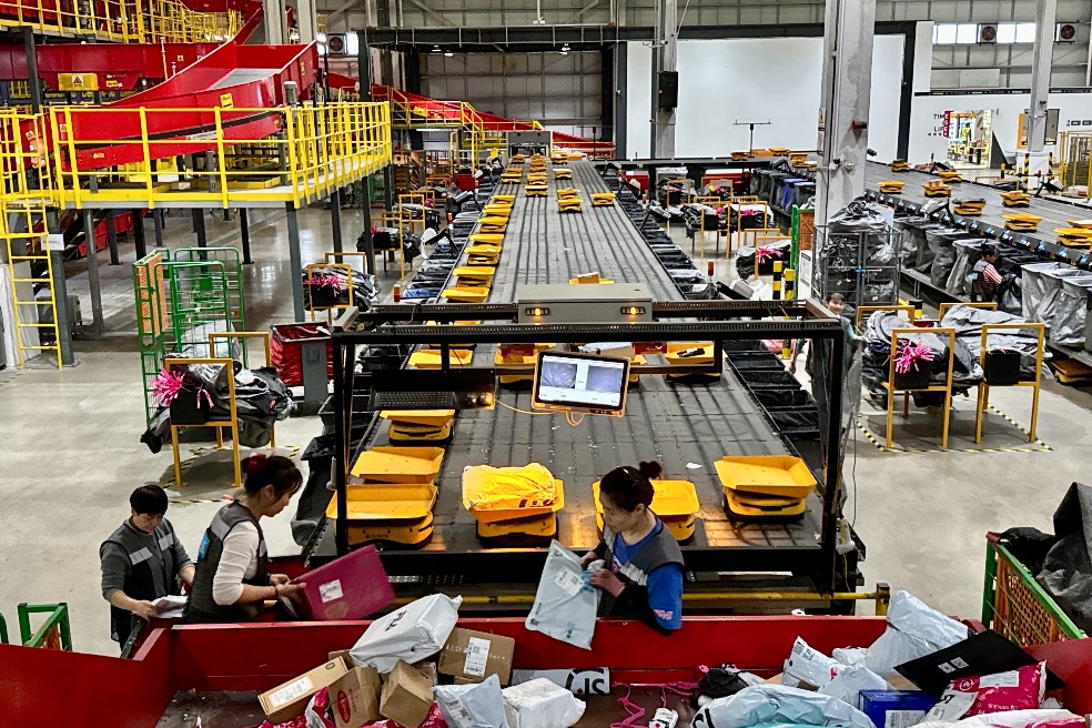 China sets a new record in express delivery